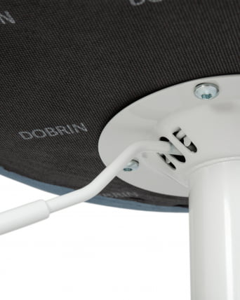 Стул барный DOBRIN TAILOR WHITE (пудрово-голубой велюр (MJ9-74)) 2 шт_7