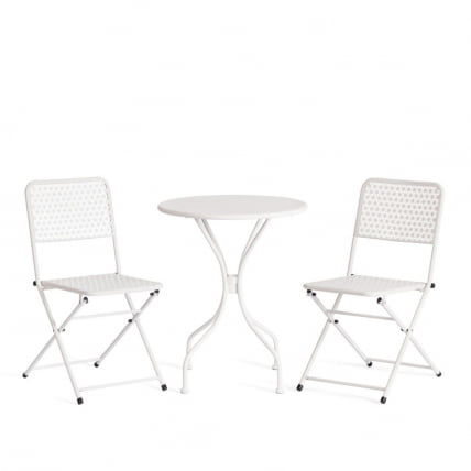 Стол Secret De Maison Villa стальной сплав, D59х70см, butter white_1