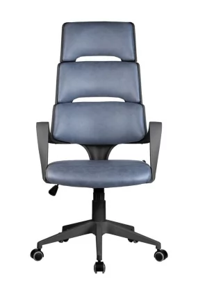 Кресло оператора Riva Chair SAKURA (черный пластик) Альпийское озеро_1