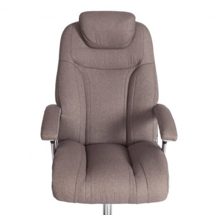 Кресло Труст (макс) ткань рогожка Нисе, мокко (серо-бежевая) / Trust (max) Nice,_11