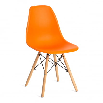 Стул CINDY (EAMES) (mod. 001) Оранжевый/orange_0