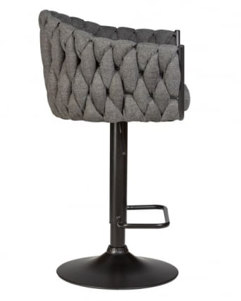 Стул барный DOBRIN LEON (графитовая ткань (LAR-275-21)) 2 шт_3