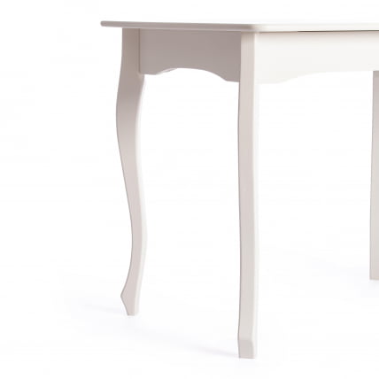 Стол CATERINA PROVENCE бук, мдф, 100+30x70x75 см, Ivory white_11
