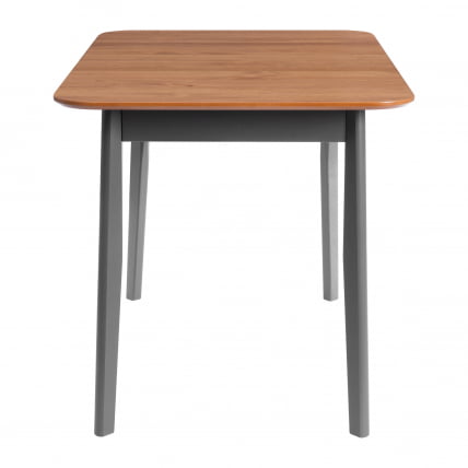Стол Соната Люкс раздвижной/Sonata Lux extension table массив сосны, антик /графит, 120-(150)х75х73 см_6