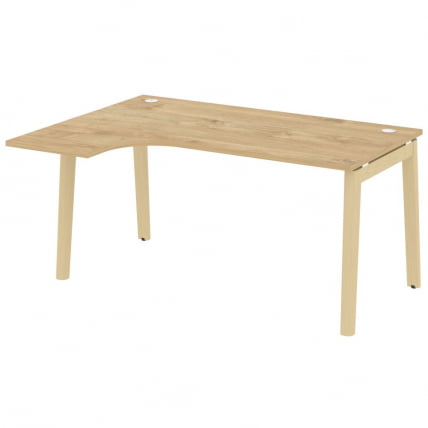 Стол эргономичный левый ONIX WOOD OW.SA-4(L) Тиквуд Светлый/Светлый_0