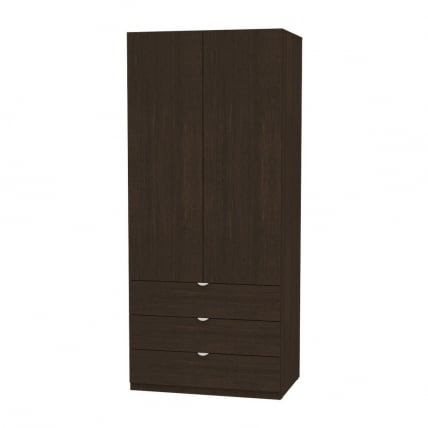 Шкаф распашный R-198х90х45-4-TR(Венге)_0