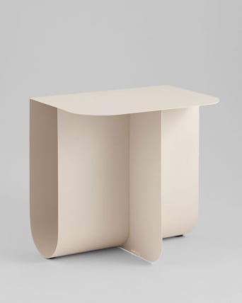 Журнальный столик Лауре металл светло-серый / Laure_6