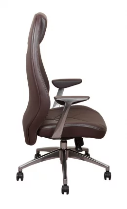 Кресло руководителя Бюрократ _Зен/Бровн / _Zen/Brown_3