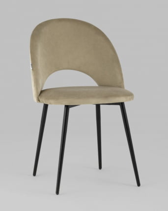 Стул Меган велюр Капучино_1