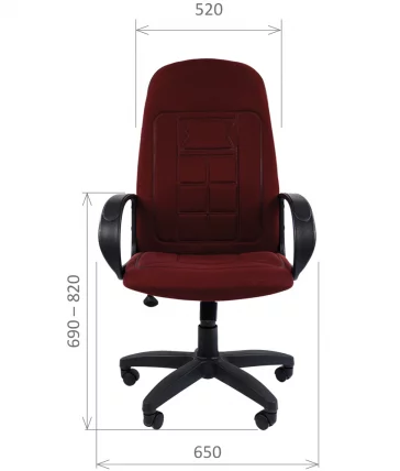 Офисное кресло Chairman 727 TW-11 черный Офисное кресло Chairman 727 TW-11 черный_3
