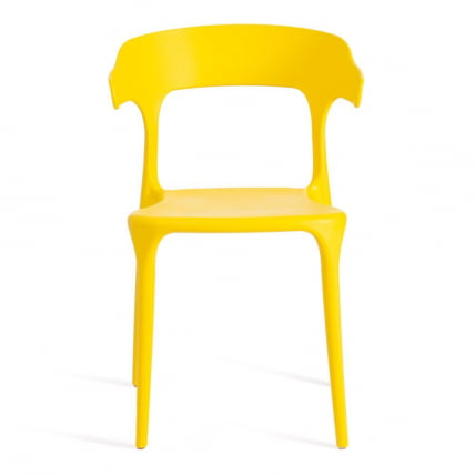 Стул TON (mod. PC33) пластик, 48 x 48 x 74 см, желтый (Yellow Y-01)_4
