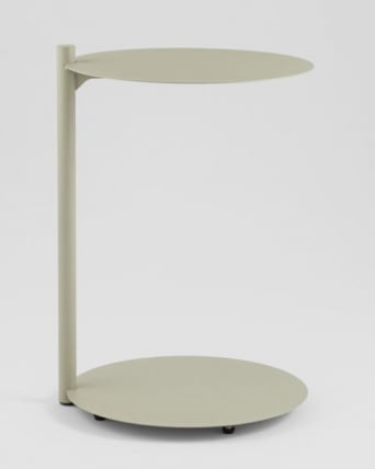 Журнальный столик Siara металл оливковый_4