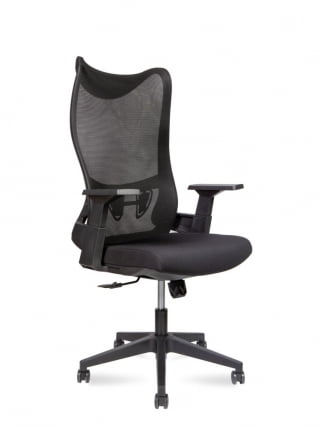Кресло офисное WAVE T A3-M(BLACK) Черный_0