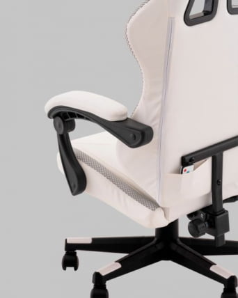 Кресло спортивное ТопЧаирс Друид белый / TopChairs Druid_3