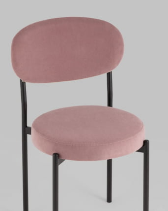 Стул Бриф SN велюр Пыльно-розовый_7