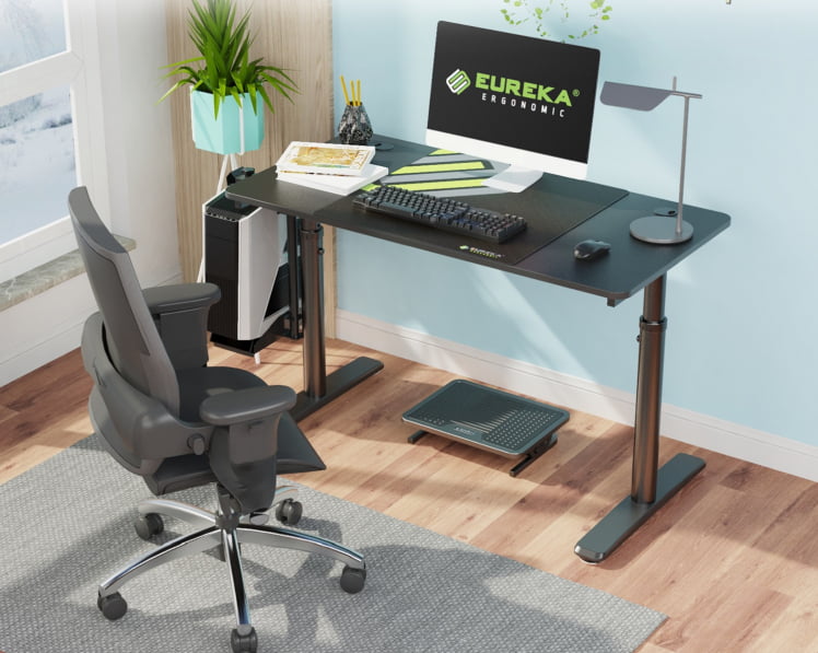 Стол для компьютера с регулировкой высоты ЕУРЕКА ERK-IMOD-47B / EUREKA_3