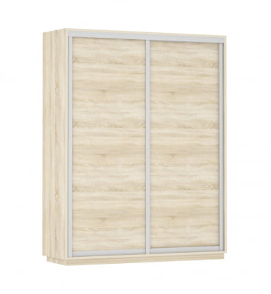 Шкаф-купе двухдверный Экспресс Дуо Элемент 1600х2400х Дуб сонома / 1600х2400h_0