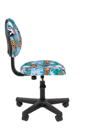 Детское кресло CХАИРМАН КИДС 104 Блаcк Зоопарк / CHAIRMAN KIDS Black_2