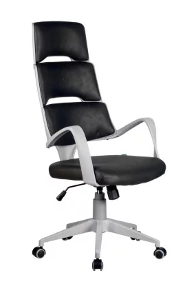 Кресло оператора Riva Chair SAKURA (серый пластик) Черный_0