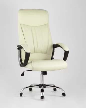 Кресло руководителя TopChairs Tower Бежевое_1