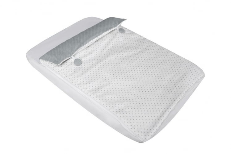 Комплект постельного белья для колыбели Micuna Cododo TX-1640 Grey Buttons_0