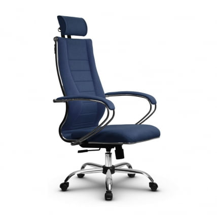 Кресло офисное METTA B 2m 34PF/K127, Основание 17833 Комплект 2 Синее_1