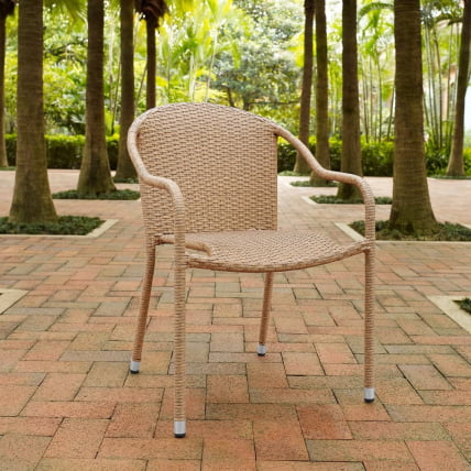 Плетеное кресло из искусственного ротанга AFM-318B-Beige Плетеное кресло из искусственного ротанга AFM-318B-Beige_2