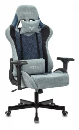 Кресло игровое Бюрократ VIKING 7 KNIGHT BL FABRIC Синий_0