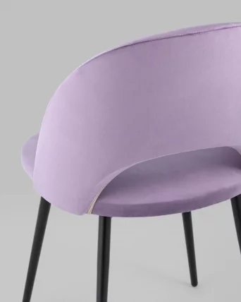 Стул Меган велюр Сиреневый_6