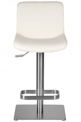 Стул барный DOBRIN ALDO Белый PU P23_5
