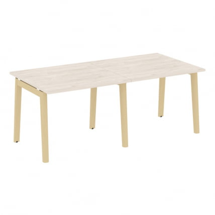 Стол переговорный (2 столешницы) ONIX WOOD OW.PRG-2.1 Денвер Светлый/Светлый_0