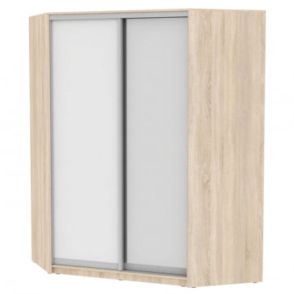 Шкаф-купе ЙА-198х1400-718-2(ДСС-Белый-Д6Д5) / YA-198х1400-718-2(ДСС-Белый-D6D5)_0