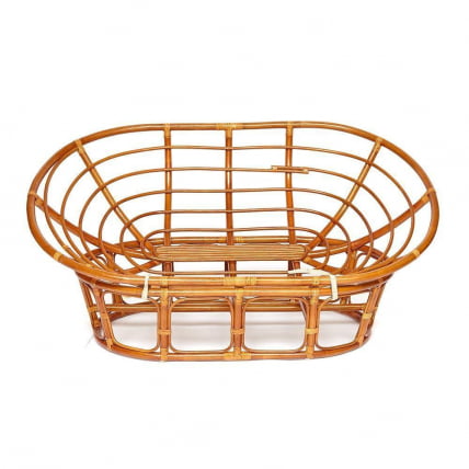 Кресло МАМАСАН/МАМАСАН 23/02 В /с подушкой/ подушка 182х119 см, 169х102х80 см, Когнаc (коньяк), ткань, Старт / MAMASAN/МАМАСАН W Cognac_4