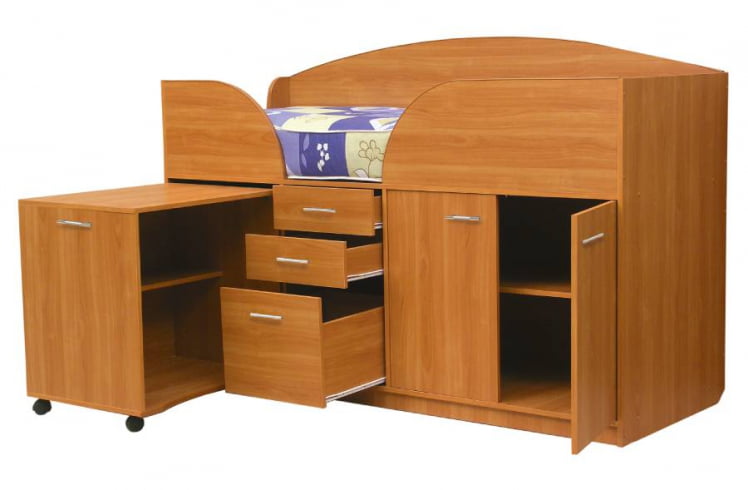 Уголок школьника Юниор-4 Вишня оксфорд_0