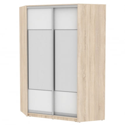 Шкаф-купе ЙА-230х1400-718-4(ДСС-Белый-Д3Д3) / YA-230х1400-718-4(ДСС-Белый-D3D3)_0