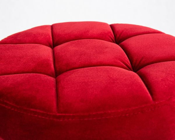 Табурет барный DOBRIN BRUNO BLACK (бордо велюр (MJ9-43)) 2 шт_2