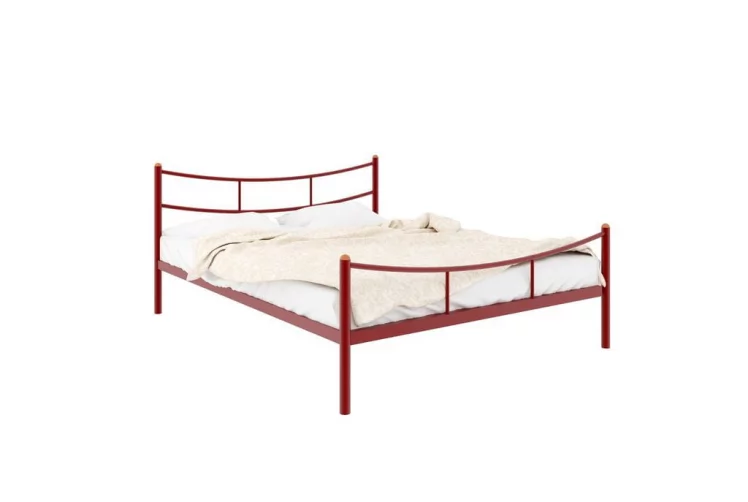 Кровать София plus 1200х1900 Красная_0