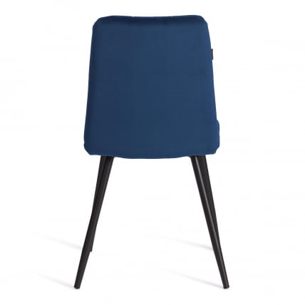 Стул обеденный Асти ТРЕНД, велюр, Блуе (синий), 47х54х86 см / Asti TREND, Blue_3