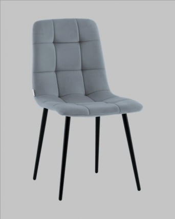 Стул Одди НЕВ велюр серый / NEW_0