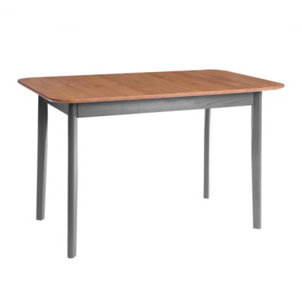 Стол Соната Люкс/ Sonata Lux table, 120х75х73 см массив сосны, антик /графит, 120х75х73 см_0