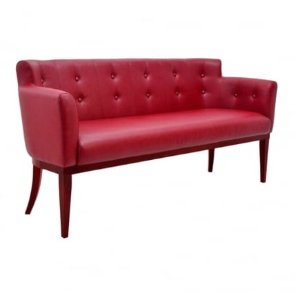 Трехместный диван с пуговицами и пиковкой Леонардо C-05/6 / C-05/6_2