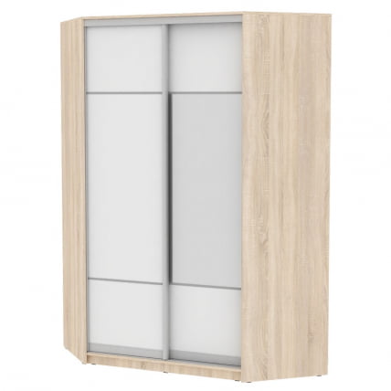 Шкаф-купе ЙА-230х1400-718-4(ДСС-Белый-Д4Д3) / YA-230х1400-718-4(ДСС-Белый-D4D3)_0