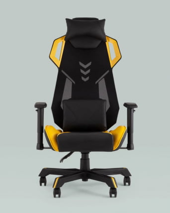 Геймерское кресло TopChairs Рэтчэт Желтый_4