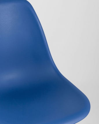 Стул Еамес ДСВ 4 шт. Синий / Eames DSW_11