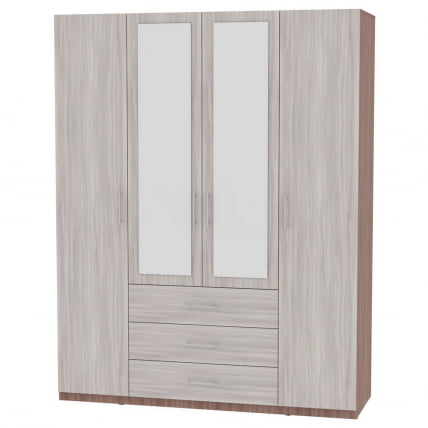 Шкаф распашный R-230х180х45-3-M(ЯШТ-ЯШС)_0