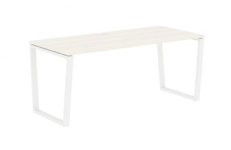 Стол письменный EDIS EVST 1780 Ясень Траун Белый_0