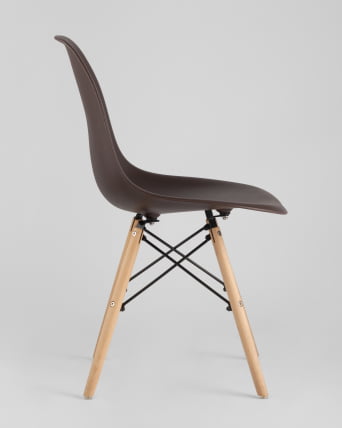 Стул Еамес ДСВ 4 шт. Коричневый / Eames DSW_5