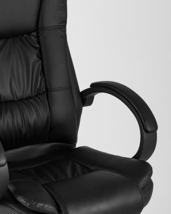 Компьютерное кресло ТопЧаирс Атлант экокожа Черное / TopChairs Atlant_8