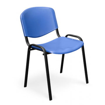 Стул ZP_UP_EChair Rio ИЗО чёрн пластик синий 573678_0