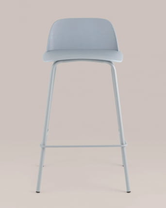 Стул полубарный Mist ПБ серо-голубой 4 шт_6